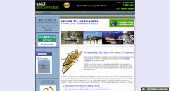 Desktop Screenshot of lakeescapades.com.au